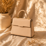 Cartera Beige
